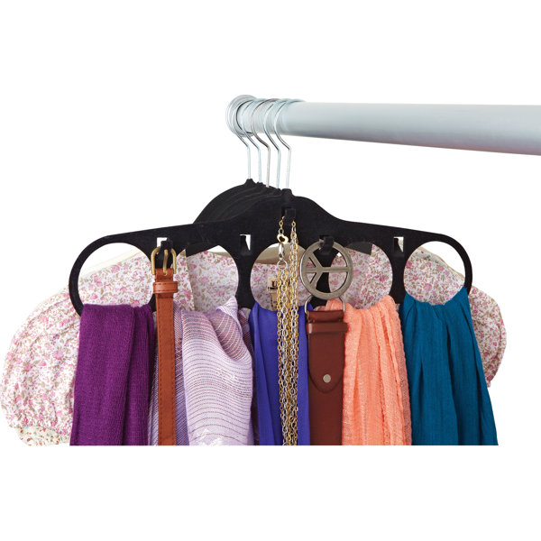 Simplify Velvet Accessories Coat NonSlip Hanger & Reviews Wayfair
