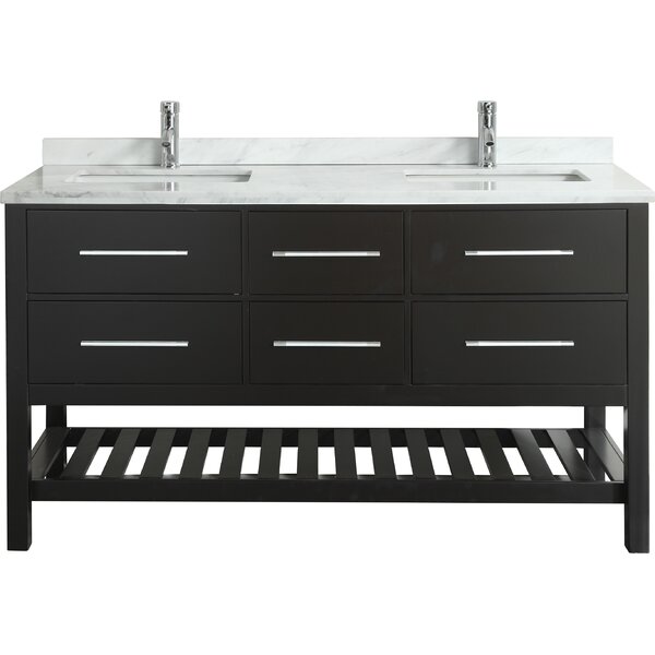 Eviva Natalie® 60 Double Bathroom Vanity Set Wayfair 2781