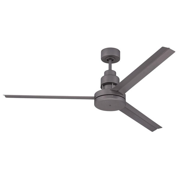 Modern Contemporary Ceiling Fans Allmodern Aube 54 3 Blade Ceiling Fan With Remote