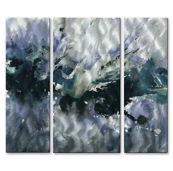 All My Walls 'Passion' by Pol Ledent 3 Piece Painting Print Plaque Set ...