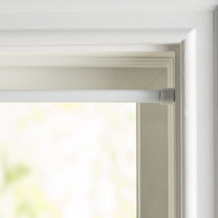 Spring Tension Curtain Rod Wayfair Wayfair Basics Oval Spring Curtain Tension Rod