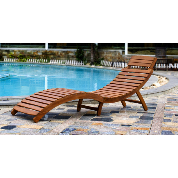 Merry Products Curved Folding Chaise Lounge Reviews Wayfair