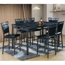 best quality furniture 7 piece counter height dining table set best quality furniture 7 piece counter height dining table set