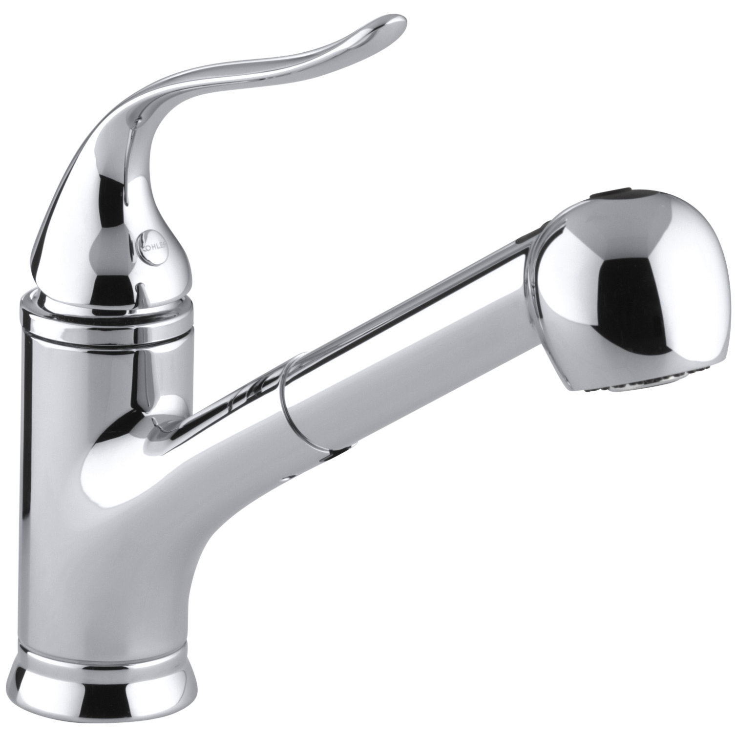 kohler coralais single hole or three hole kitchen sink faucet with pullout matching color sprayhead 9 spout and lever handle reviews wayfair - Kitchen Sink Sprayer kohler coralais single hole or three hole kitchen sink faucet with pullout matching color sprayhead 9 spout and lever handle reviews wayfair - Kitchen Sink Sprayer