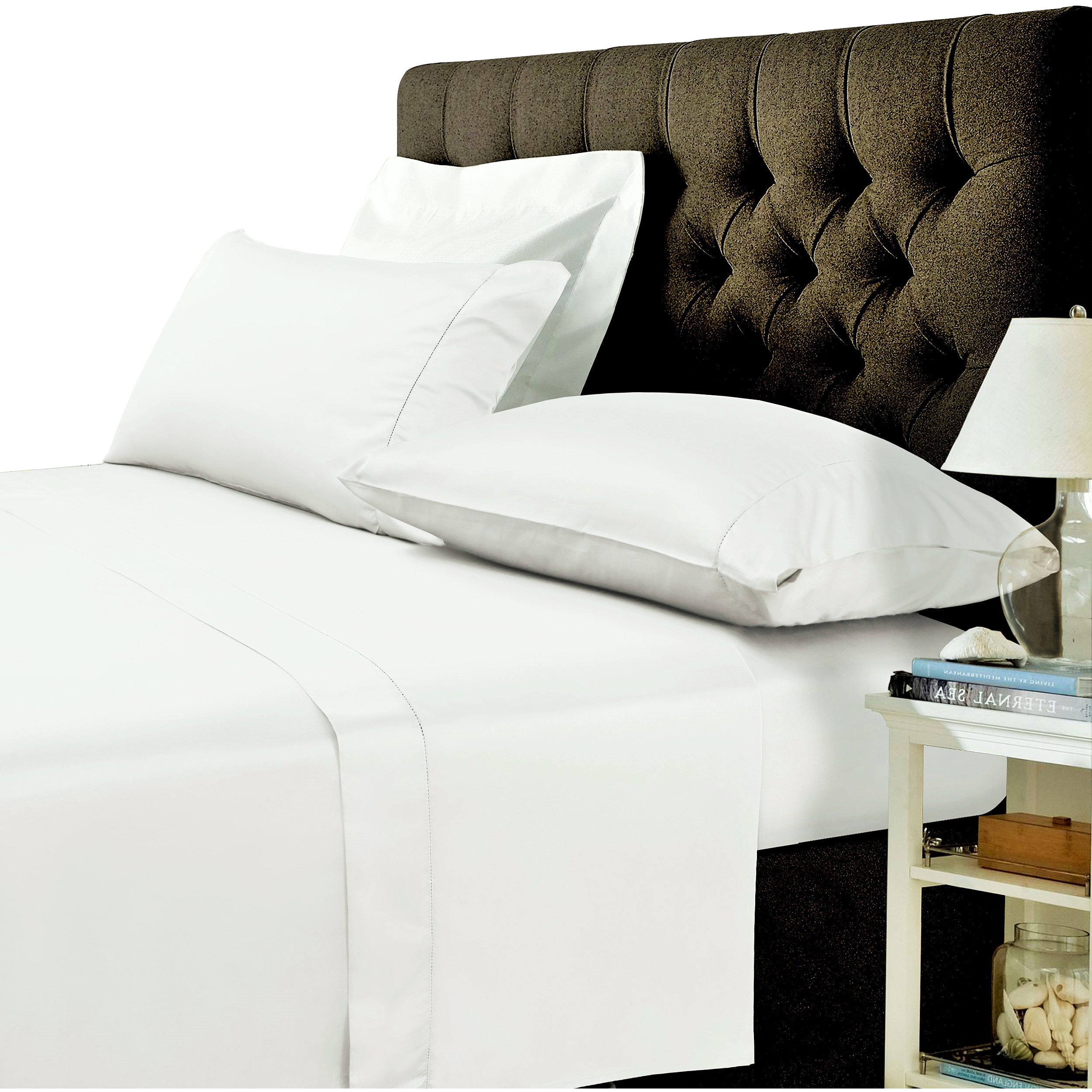 Tribeca Living 400 Thread Count Egyptian Quality Cotton Sheet Set Tribeca Living 400 Thread Count Egyptian Quality Cotton Sheet Set Reviews Wayfair