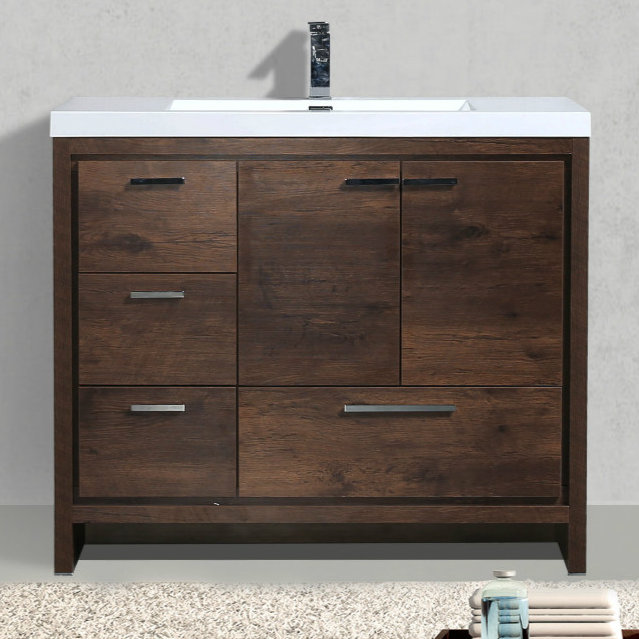 Almendarez Free Standing Modern 41 Quot Single Bathroom Vanity