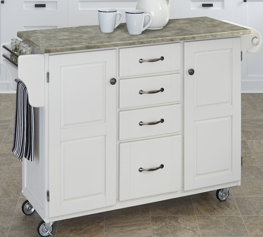 Home Styles CreateaCart Kitchen Island with Concrete Top & Reviews