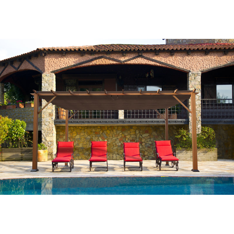 Paragon-Outdoor Verona Metal Pergola | Wayfair
