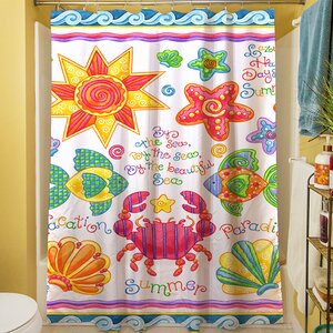 By the Sea Shower Curtain