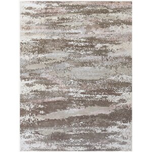 Blanchard Hand-Knotted Brown Area Rug