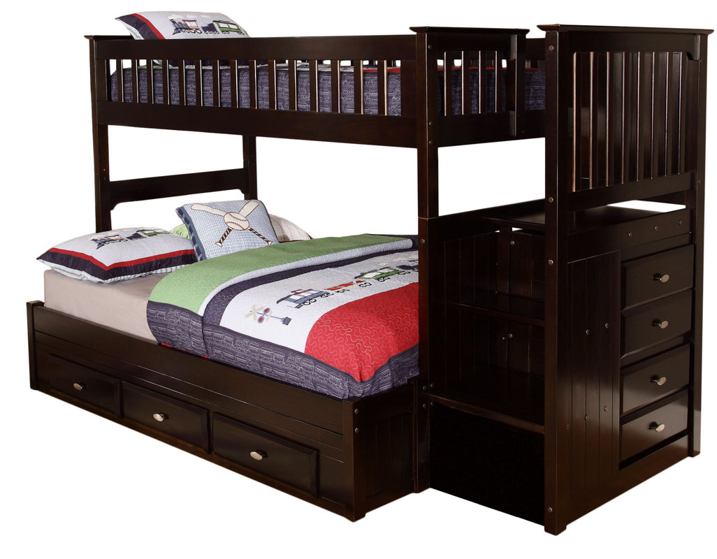 Design Bunk Bed Pictures viv rae kaitlyn twin over full bunk bed reviews wayfair bed