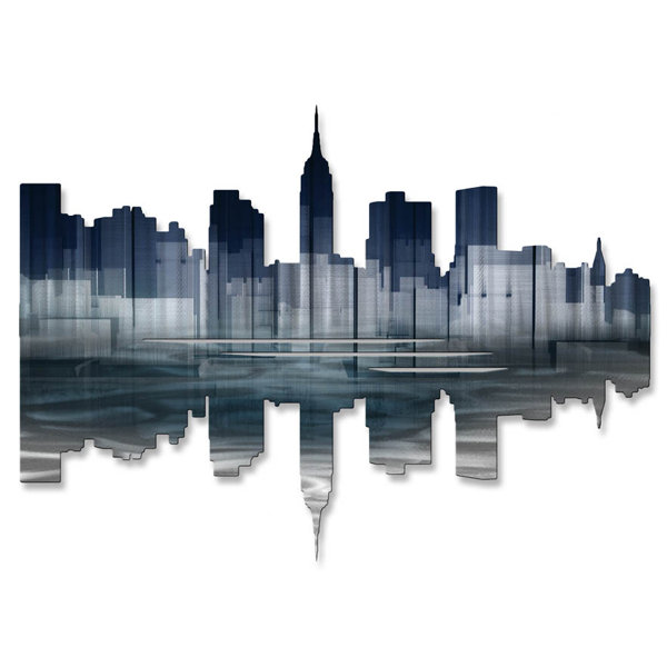 All My Walls New York City Reflection Ii Wall Décor Wayfair