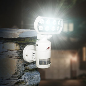 Nightwatcher Pro 1-Light LED Security Motion Recording Light with WiFi