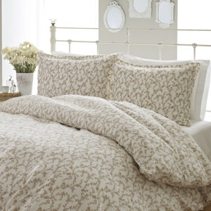 Victoria Flannel Comforter Set by Laura Ashley Home