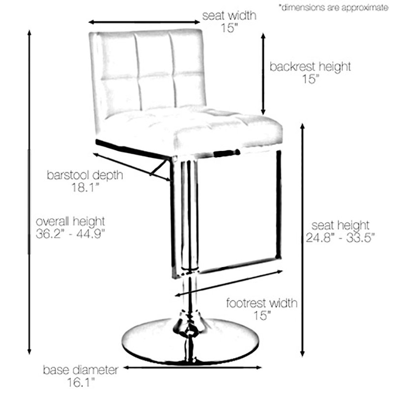 Adjule Height Swivel Stool Home Design Ideas Bar Stool Seat Size Droughtrelief Org Ana White Adjule Height
