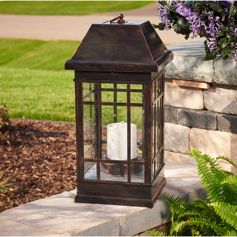 Smart Solar San Rafael Estate Lantern Reviews Wayfair San Rafael Estate Solar Lantern
