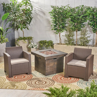 Outdoor Seating With Firepit Wayfair Quickview