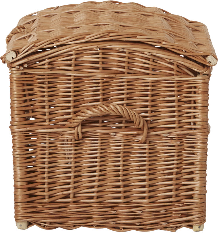 Breakwater Bay Wicker Blanket Basket & Reviews Wayfair.co.uk