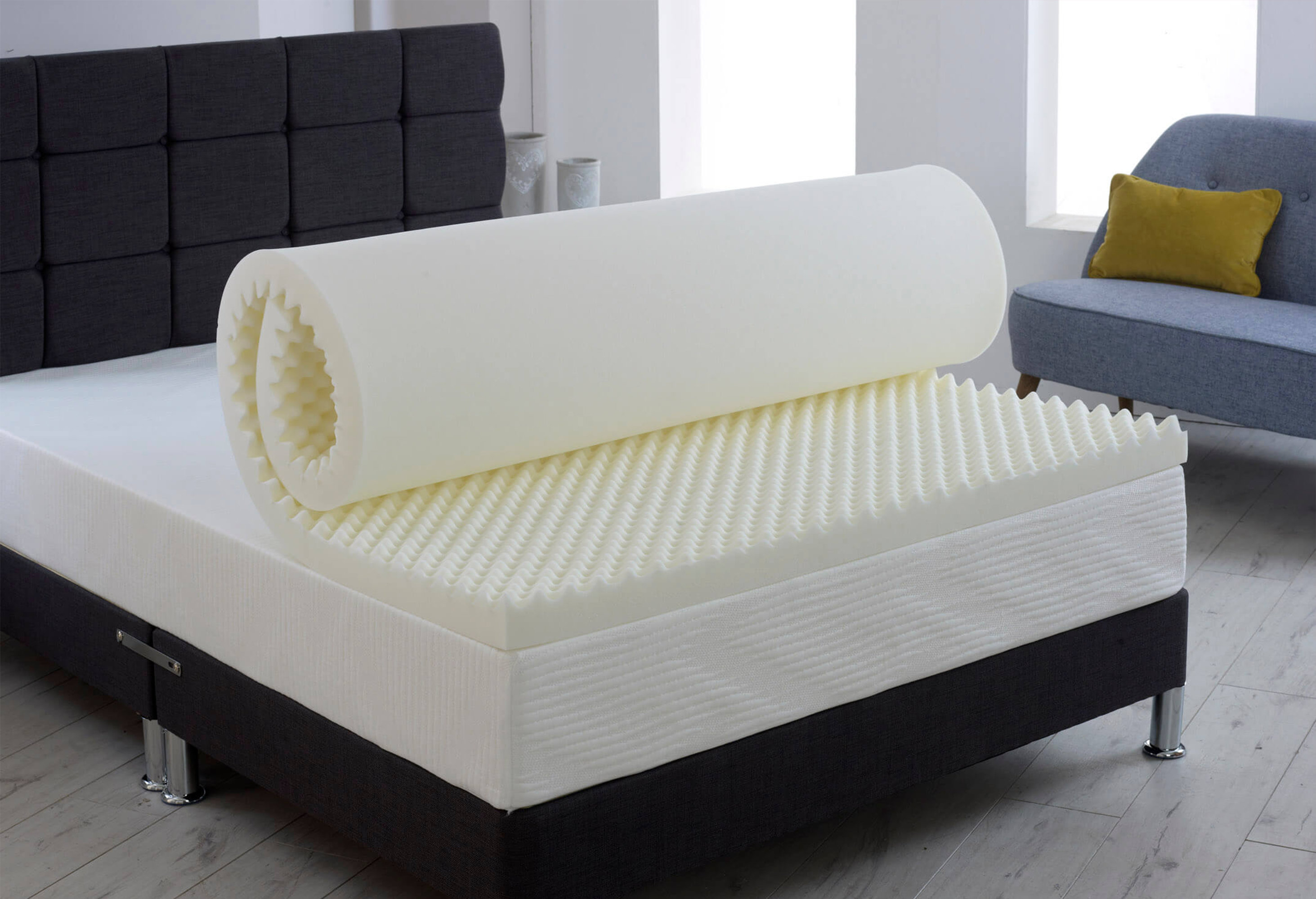 House Additions Egg 3cm Memory Foam Mattress Topper Reviews House Additions Egg 3cm Memory Foam Mattress Topper Reviews Wayfair Co Uk