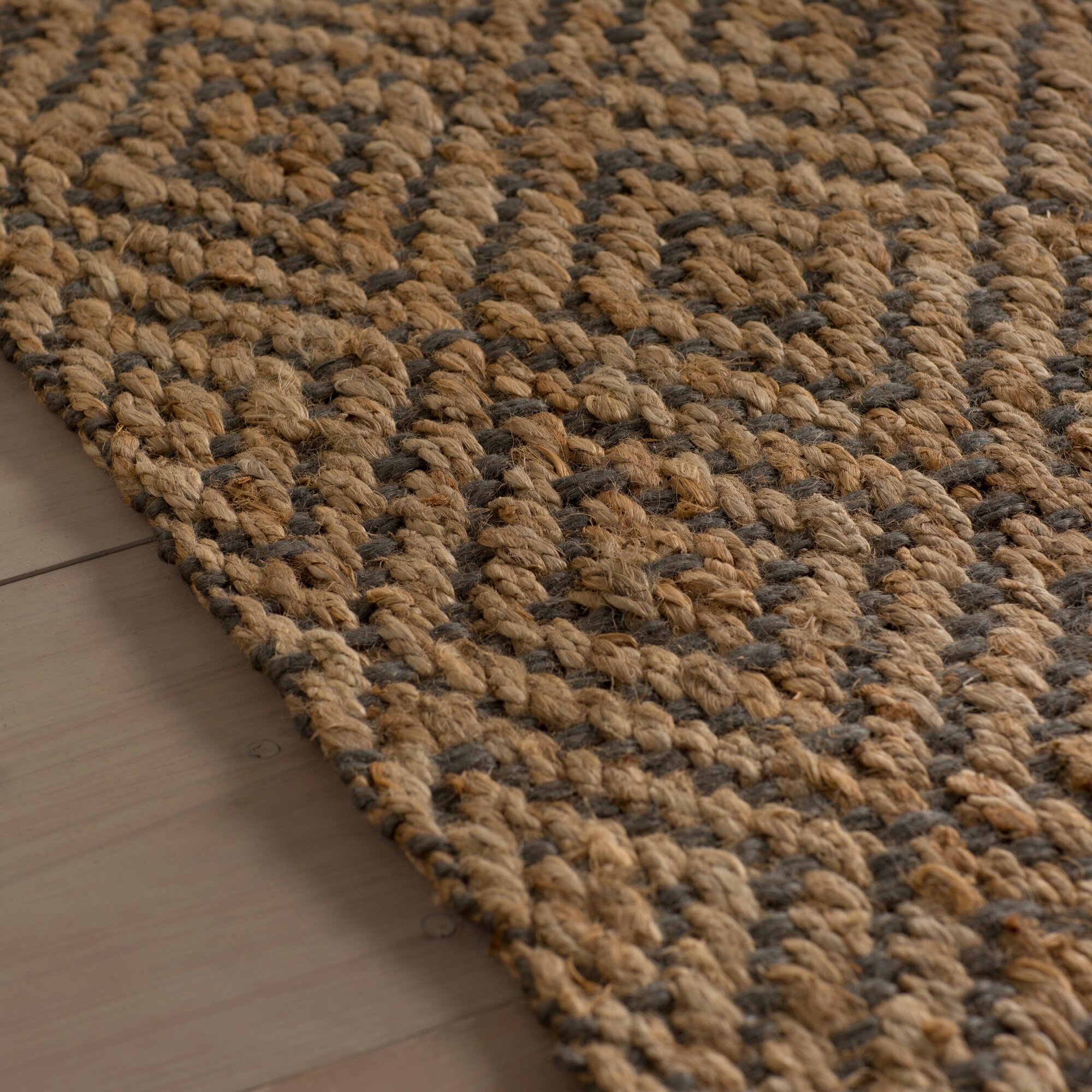 Laurel Foundry Modern Farmhouse Grassmere Hand Woven Brown Area