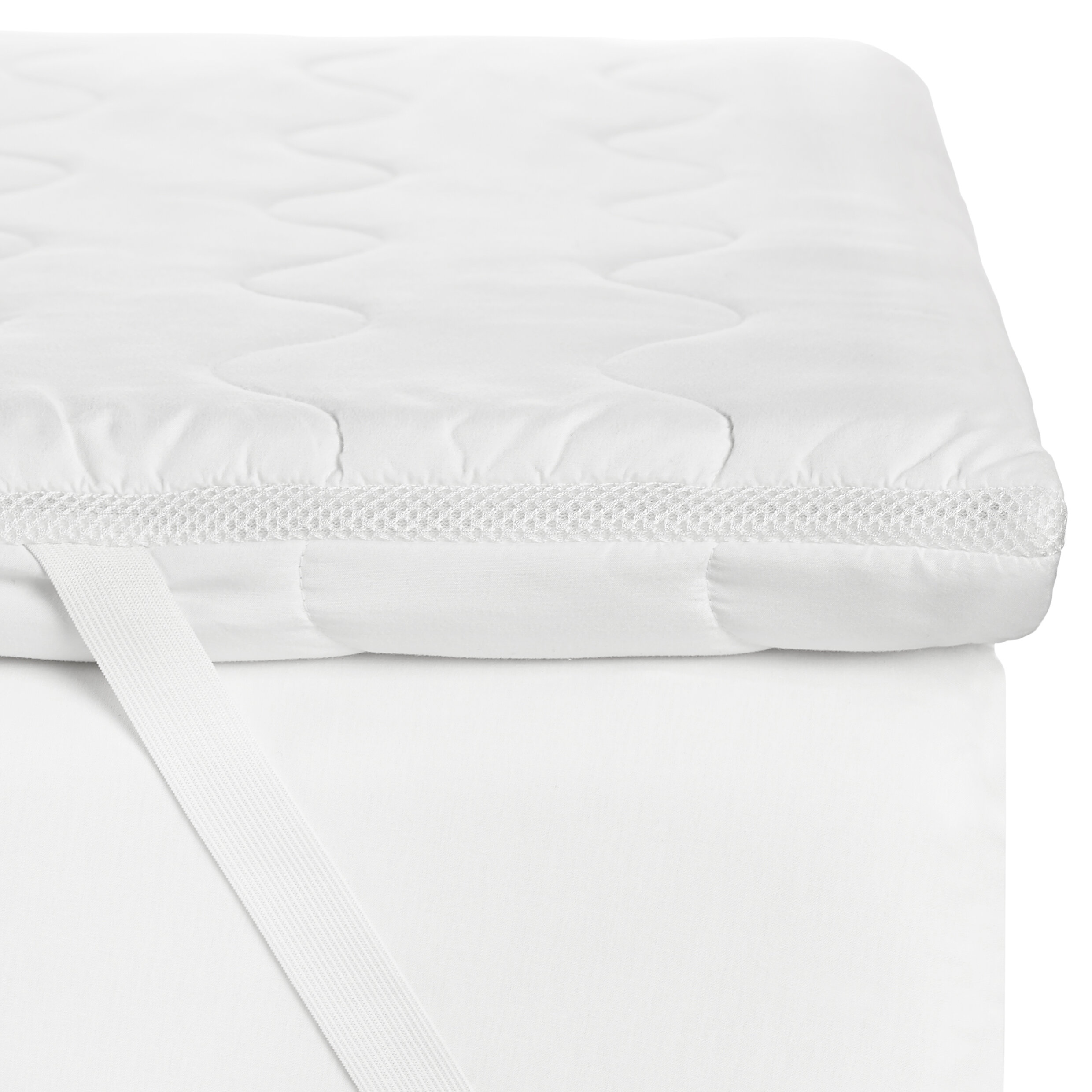 Silentnight Airmax Double Mattress Topper Cover Stretchy Corner