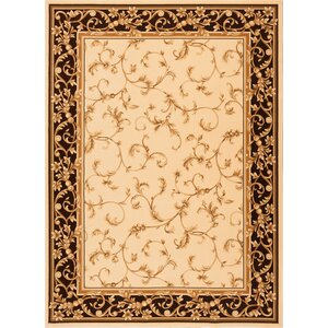 Wheat/Brown Area Rug