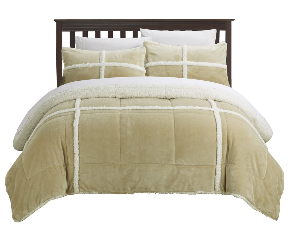 Chic Home Chloe Sherpa Comforter Set & Reviews Wayfair
