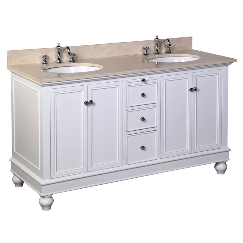 Palazzo 60-Inch Double Bathroom Vanity kbc bella 60" double bathroom vanity set & reviews | wayfair Palazzo 60-Inch Double Bathroom Vanity kbc bella 60" double bathroom vanity set & reviews | wayfair