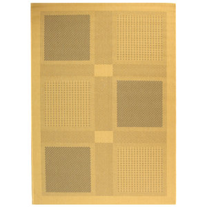 Short Natural / Brown Outdoor Area Rug