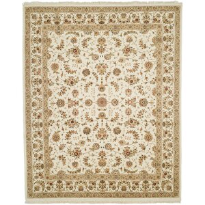 Beason Hand-Woven Ivory Area Rug