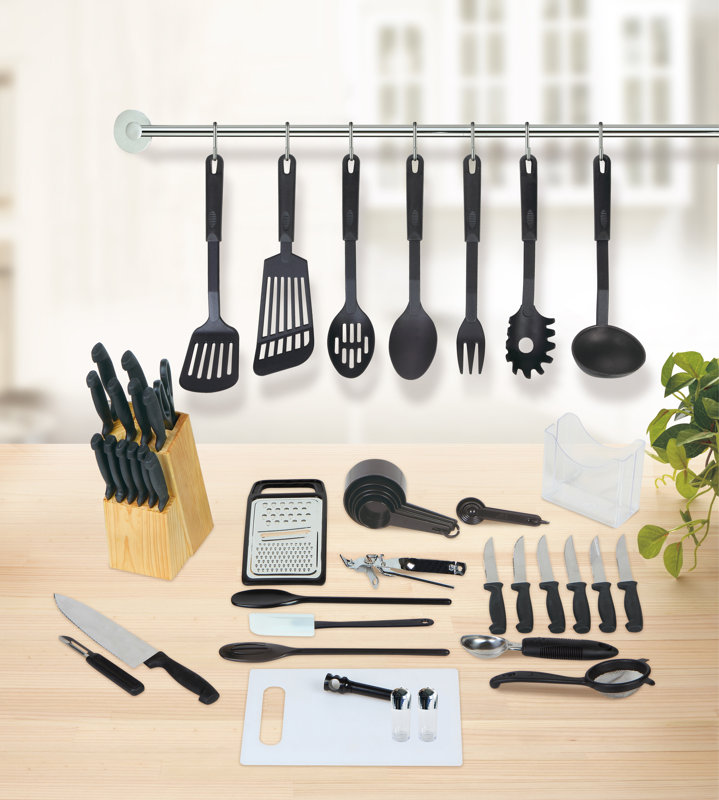 Kitchen Essentials linen depot direct studio 707 51 piece kitchen essentials set Kitchen Essentials linen depot direct studio 707 51 piece kitchen essentials set
