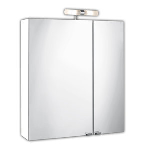 60 cm x 68 cm Spiegelschrank mit Beleuchtung von..