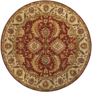 Garrison Beige/Burgundy Rug