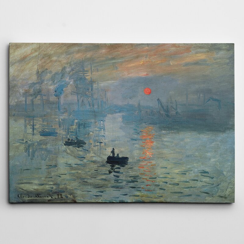 impression sunrise claude monet paintings