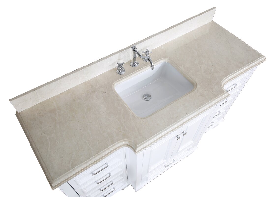 Nantucket 60 Single Bathroom Vanity Set