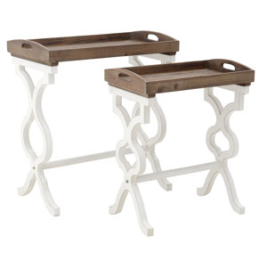 2-tlg. Beistelltisch-Set von Hazelwood Home