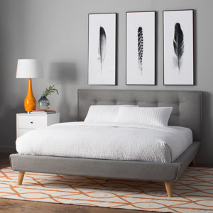 Rasmussen Upholstered Platform Bed