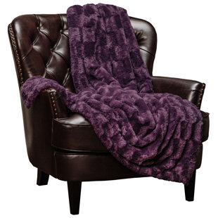 Modern Purple Blankets Throws Allmodern Quickview