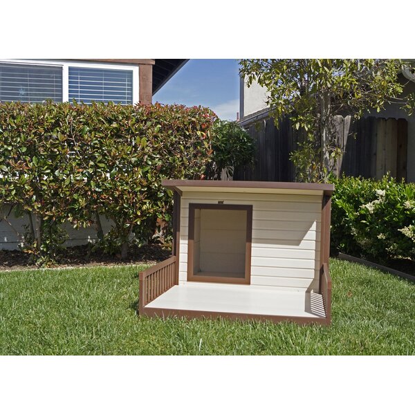 New Age Pet ecoFlex Santa Fe Chalet Dog House & Reviews | Wayfair