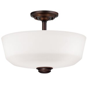 Cimmaron 2-Light Semi-Flush Mount