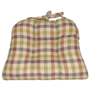 Buffalo Check Chair Cushion Wayfair Check Dining Chair Cushion
