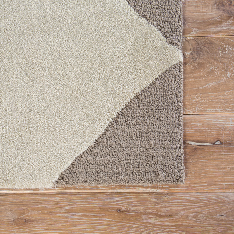 Shayla HandTufted Greige/Cream/Tan Area Rug & Reviews AllModern