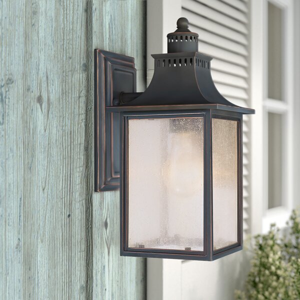 Laurel Foundry Modern Farmhouse Kennett 1-Light Outdoor Wall Lantern ...