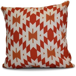 Soluri Geometric Outdoor Throw Pillow