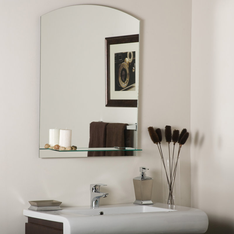 Arch Wall Mirror decor wonderland arch frameless wall mirror & reviews | wayfair Arch Wall Mirror decor wonderland arch frameless wall mirror & reviews | wayfair