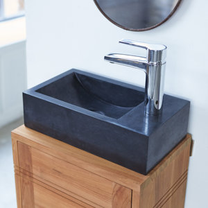 Tikamoon 36 cm Aufsatzwaschbecken Vasque