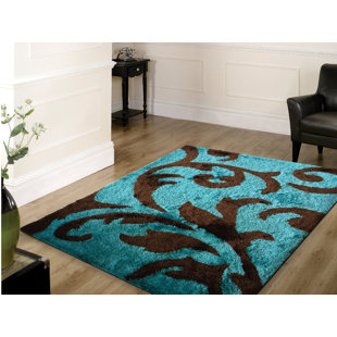Turquoise And Brown Area Rug Wayfair Mthimunye Hand Tufted Brown Turquoise Area Rug