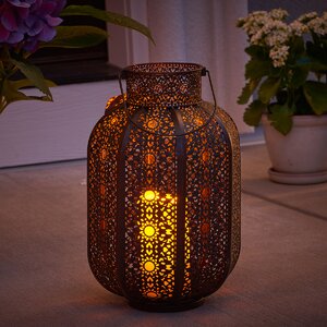 Cadiz Lantern with LED Candle