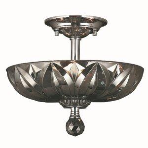 Aadvik Contemporary 3-Light Flush Mount