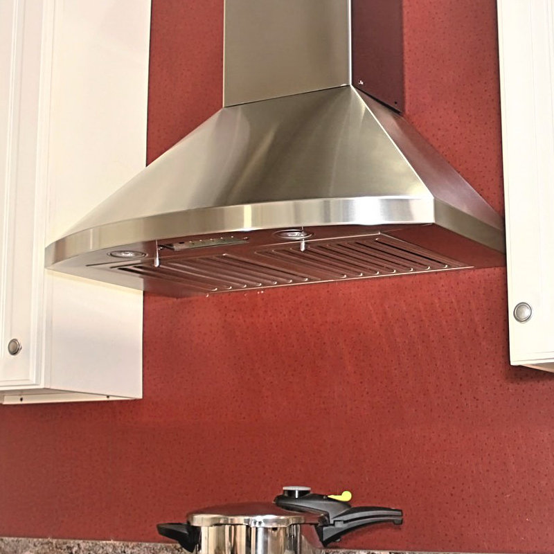 Kobe Range Hoods 30" Deluxe 700 CFM Ducted Wall Mount Range Hood